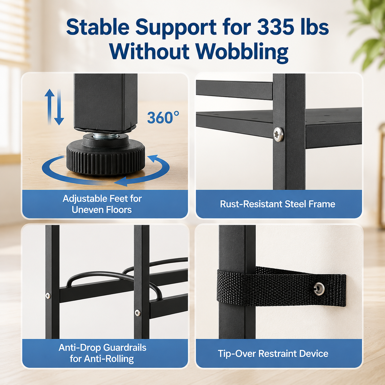 3-Tier Water Jug Rack